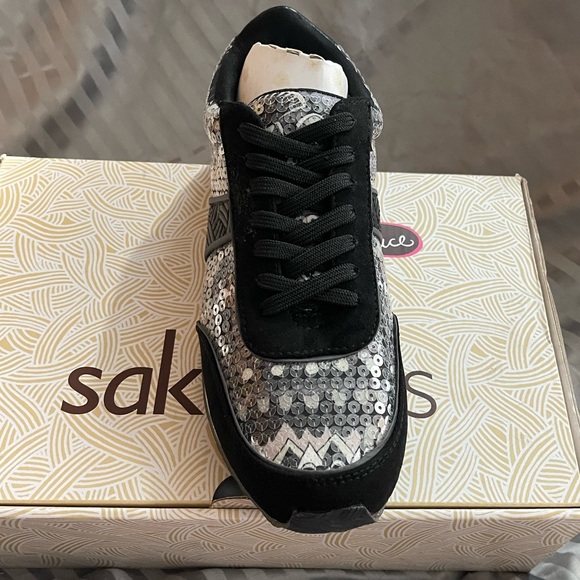 Sakroots women’s sparkle Octave tennis shoes sz 7 - Picture 6 of 7